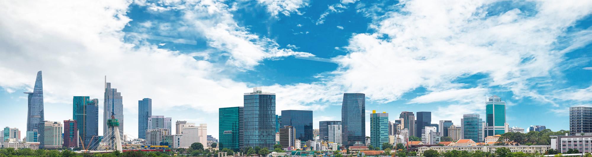 Ho Chi Minh City skyline
